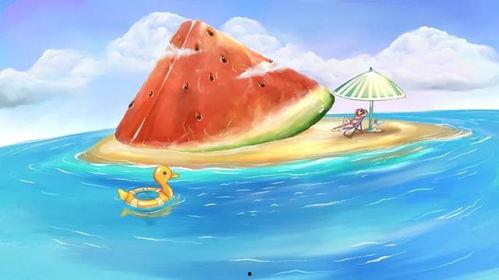 吃瓜群众彩虹图片,一场视觉盛宴的奇妙之旅